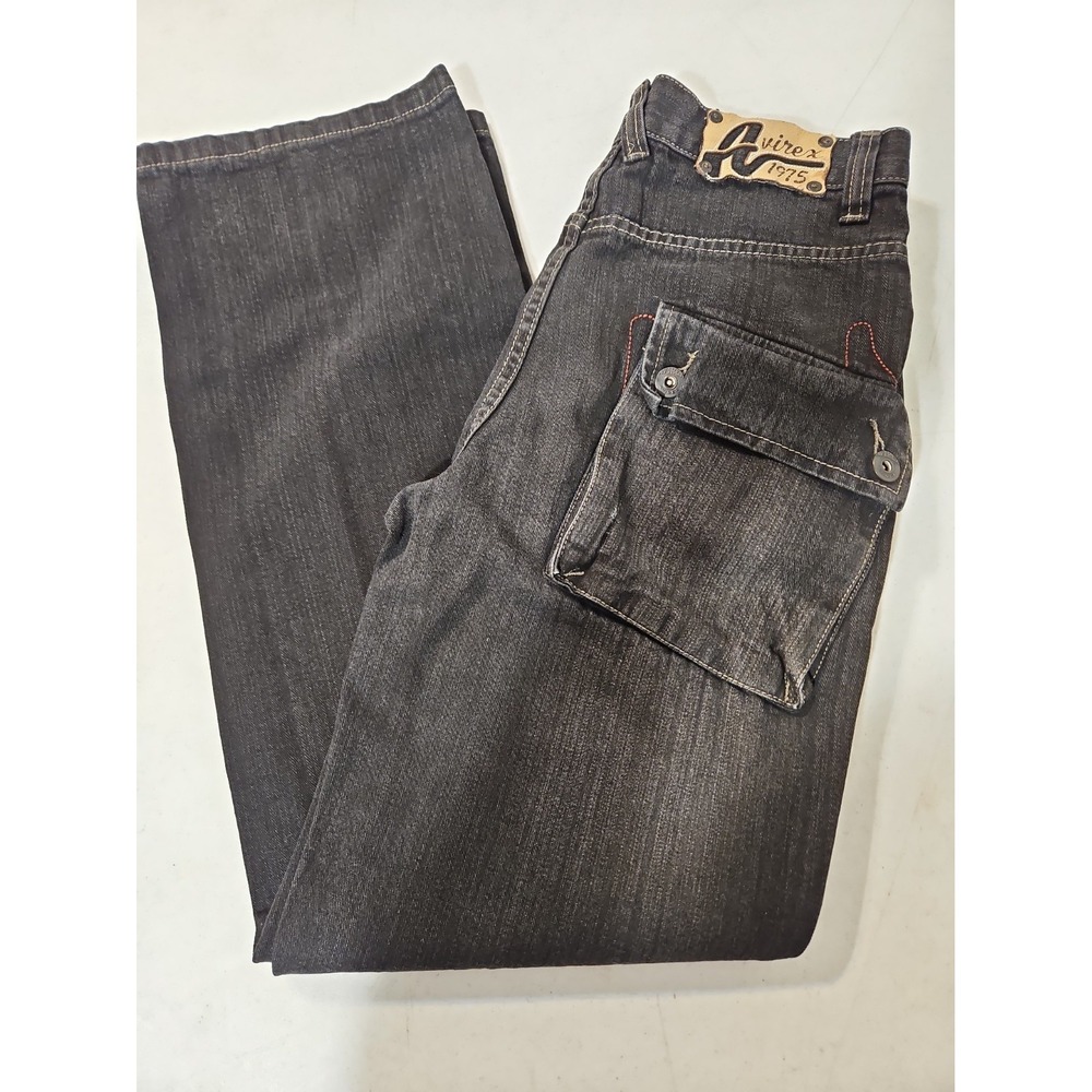 Avirex Wide Leg jeans teens 16-30Wx30.5L Southpole Vibe Baggy Vintage Y2K(A254